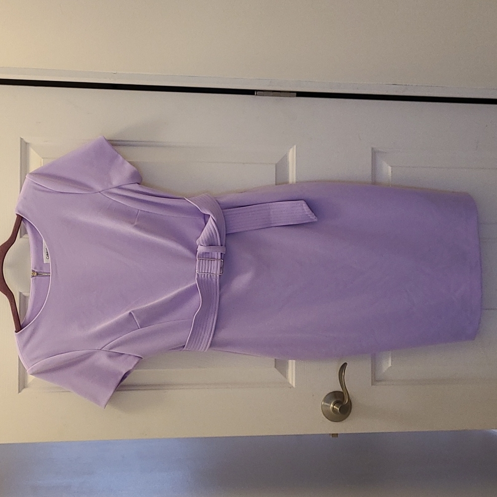 Lilac Calvin Klein Spring Dress